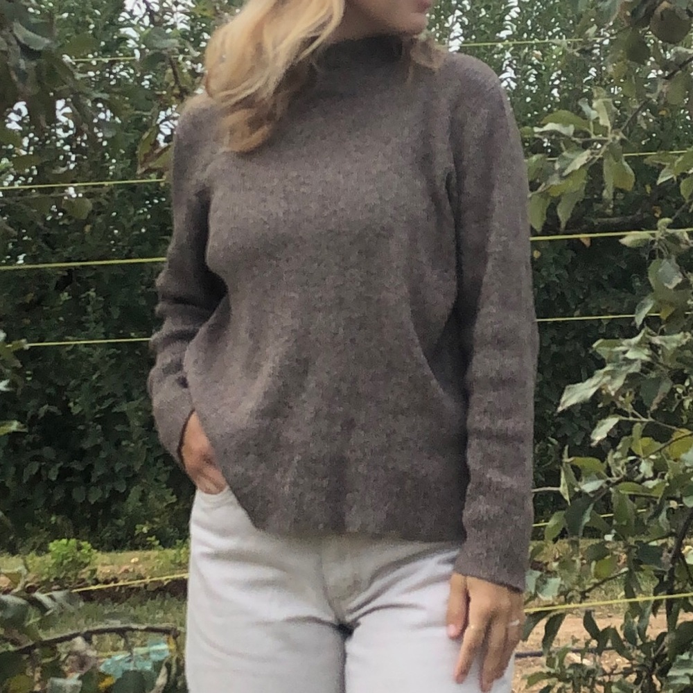Brown sweater